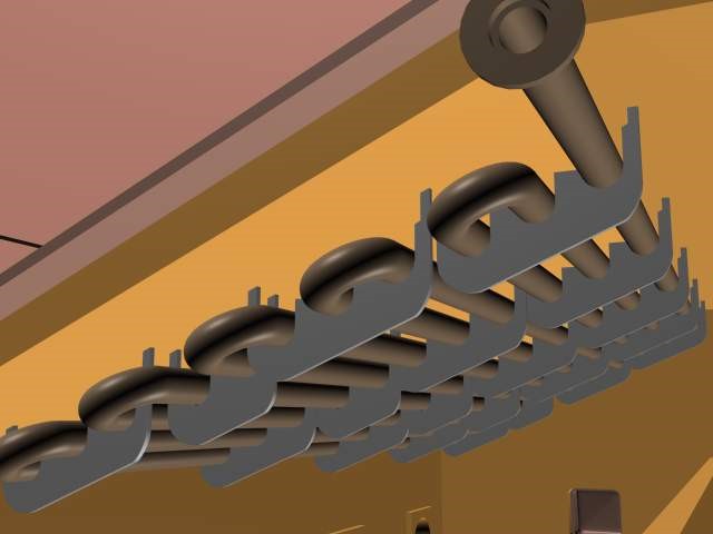 көлденең орналасуы